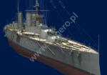 Kagero (3D). The Battlecruiser HMS Queen Mary