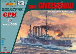 Германский броненосный крейсер SMS Gneisenau (1914) + резка