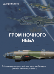 Гром ночного неба: 8-й авиакорпус дальнего действия: вылеты из Беларуси  (сентяб